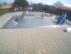 Dětstký venkovní bazén