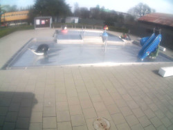 Dětstký venkovní bazén