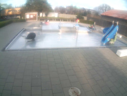 Dětstký venkovní bazén