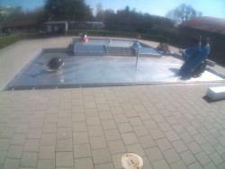 Dětstký venkovní bazén