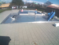 Dětstký venkovní bazén