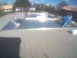 Dětstký venkovní bazén