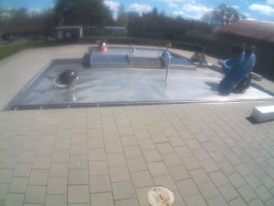 Dětstký venkovní bazén