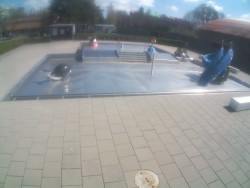 Dětstký venkovní bazén