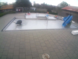 Dětstký venkovní bazén