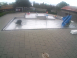 Dětstký venkovní bazén