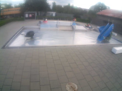 Dětstký venkovní bazén