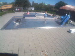 Dětstký venkovní bazén