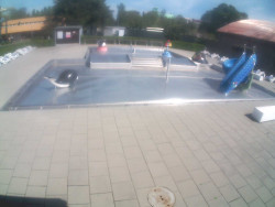 Dětstký venkovní bazén