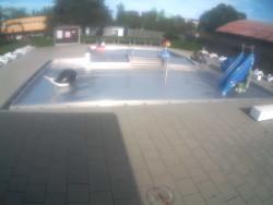 Dětstký venkovní bazén