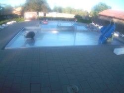 Dětstký venkovní bazén