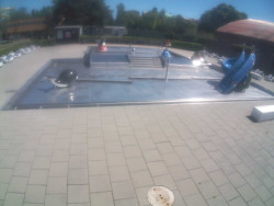 Dětstký venkovní bazén