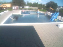 Dětstký venkovní bazén