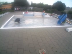 Dětstký venkovní bazén