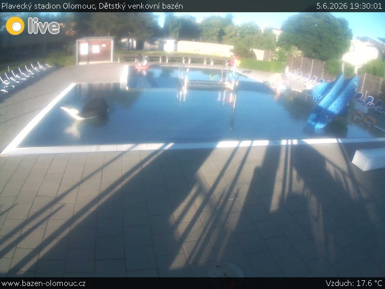 Plavecký stadion Olomouc - Dětstký venkovní bazén - 5.6.2026 v 19:30