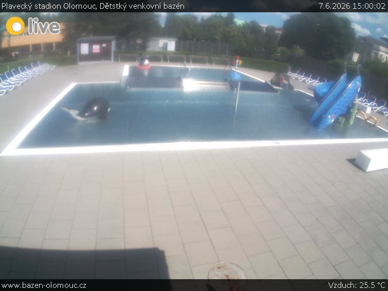 Plavecký stadion Olomouc - Dětstký venkovní bazén - 7.6.2026 v 15:00