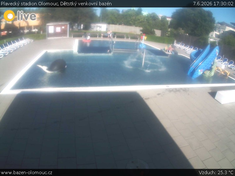 Plavecký stadion Olomouc - Dětstký venkovní bazén - 7.6.2026 v 17:30