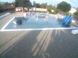 Dětstký venkovní bazén