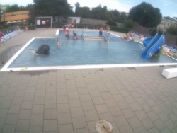 Children's outdoor swimming pool
