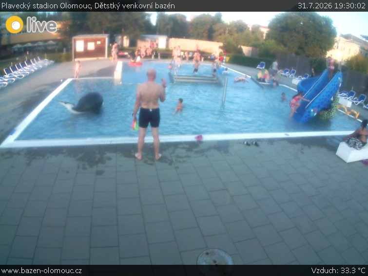 Schwimmstadion Olomouc - Kinder-Außenschwimmbecken - 31.7.2026 v 19:30