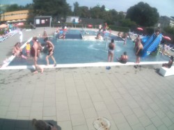 Children's outdoor swimming pool