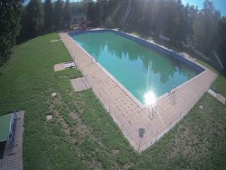 Large swimming pool