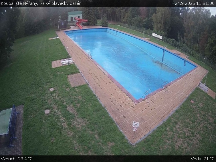Koupaliště Nýřany - Velký plavecký bazén - 24.9.2026 v 11:31