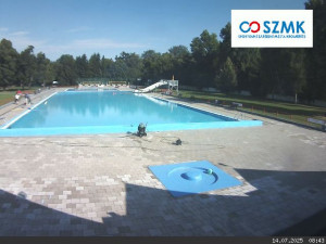 Koupaliště Bajda Kroměříž - Hlavní bazén - 14.7.2025 v 08:45