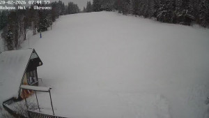 Ski areál Kubova Huť - Pod Obrovcem - 20.2.2026 v 07:45