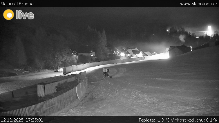 Ski areál Branná - Ski areál Branná - 12.12.2025 v 17:25