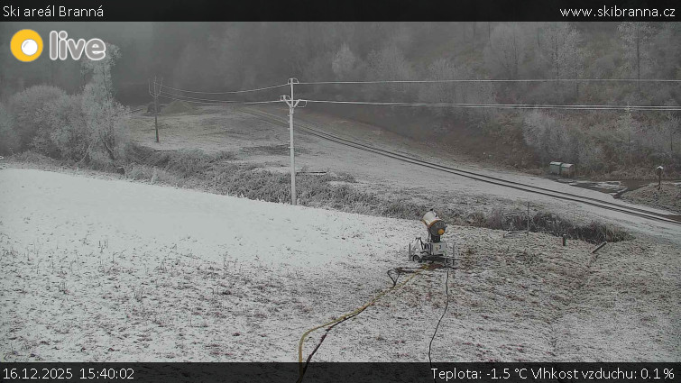 Ski areál Branná - Ski areál Branná - 16.12.2025 v 15:40