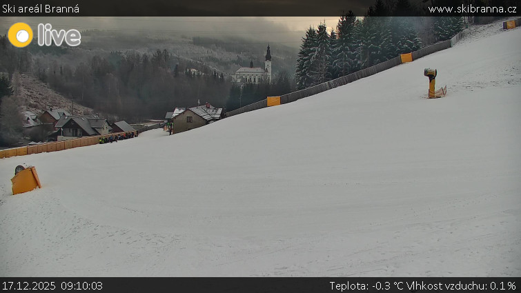 Ski areál Branná - Ski areál Branná - 17.12.2025 v 09:10