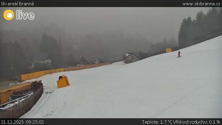 Ski areál Branná - Ski areál Branná - 21.12.2025 v 08:25