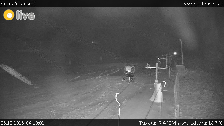 Ski areál Branná - Ski areál Branná - 25.12.2025 v 04:10