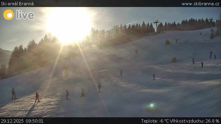 Ski areál Branná - Ski areál Branná - 29.12.2025 v 09:50