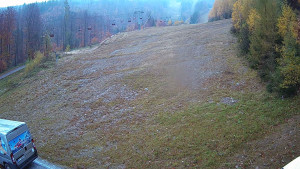 Ski areál SEVERKA v Dolní Lomné - Sjezdovka SEVERKA - 29.10.2025 v 06:55 Ski areál SEVERKA v Dolní Lomné - Sjezdovka SEVERKA - 29.10.2025 v 06:55