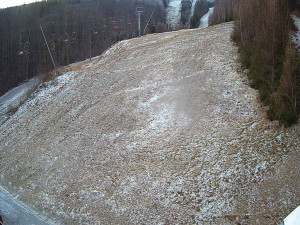 Ski areál SEVERKA v Dolní Lomné - Sjezdovka SEVERKA - 16.12.2025 v 07:55