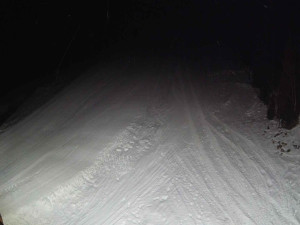 Ski areál SEVERKA v Dolní Lomné - Sjezdovka SEVERKA - 11.2.2026 v 03:55