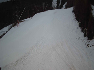 Ski areál SEVERKA v Dolní Lomné - Sjezdovka SEVERKA - 11.2.2026 v 06:55