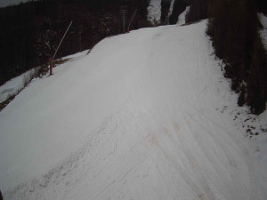 Ski areál SEVERKA v Dolní Lomné - Sjezdovka SEVERKA - 11.2.2026 v 07:05