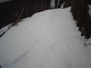 Ski areál SEVERKA v Dolní Lomné - Sjezdovka SEVERKA - 11.2.2026 v 08:10