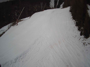 Ski areál SEVERKA v Dolní Lomné - Sjezdovka SEVERKA - 11.2.2026 v 08:15