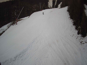 Ski areál SEVERKA v Dolní Lomné - Sjezdovka SEVERKA - 11.2.2026 v 09:45