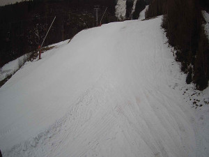 Ski areál SEVERKA v Dolní Lomné - Sjezdovka SEVERKA - 11.2.2026 v 09:55