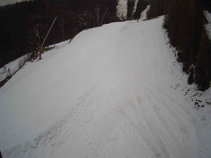 Ski areál SEVERKA v Dolní Lomné - Sjezdovka SEVERKA - 11.2.2026 v 10:55