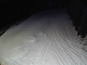 Ski areál SEVERKA v Dolní Lomné - Sjezdovka SEVERKA - 25.2.2026 v 05:55