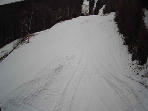 Ski areál SEVERKA v Dolní Lomné - Sjezdovka SEVERKA - 25.2.2026 v 07:30