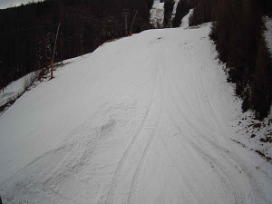 Ski areál SEVERKA v Dolní Lomné - Sjezdovka SEVERKA - 25.2.2026 v 09:15