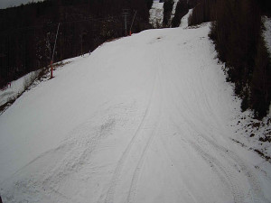 Ski areál SEVERKA v Dolní Lomné - Sjezdovka SEVERKA - 25.2.2026 v 09:25