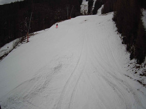 Ski areál SEVERKA v Dolní Lomné - Sjezdovka SEVERKA - 25.2.2026 v 09:35